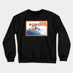 Popoyo Nicaragua Crewneck Sweatshirt